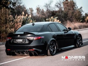 Alfa Romeo Giulia Quadrifoglio GTAm Conversion Kit by PariS'5 GaraGe - Rear Diffuser - Carbon Fiber